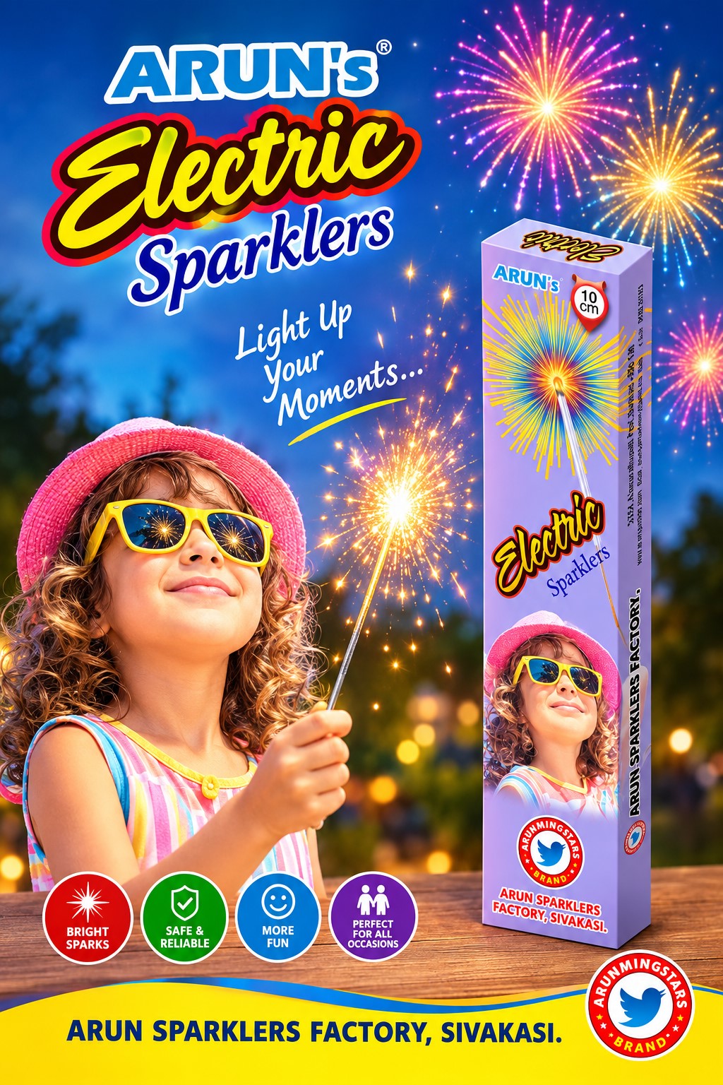 10Cm Electric Sparklers