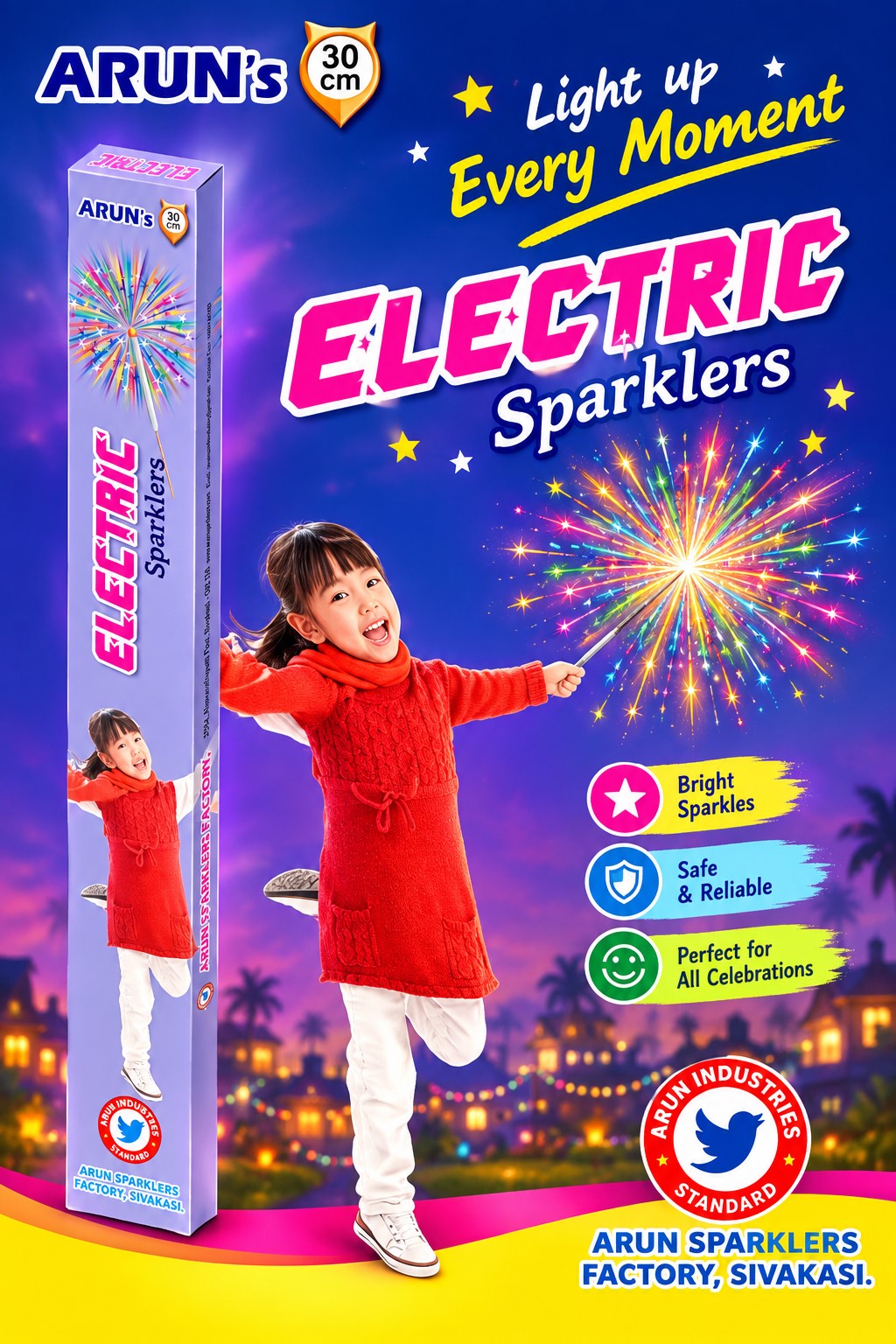 30 Cm Electric Sparklers