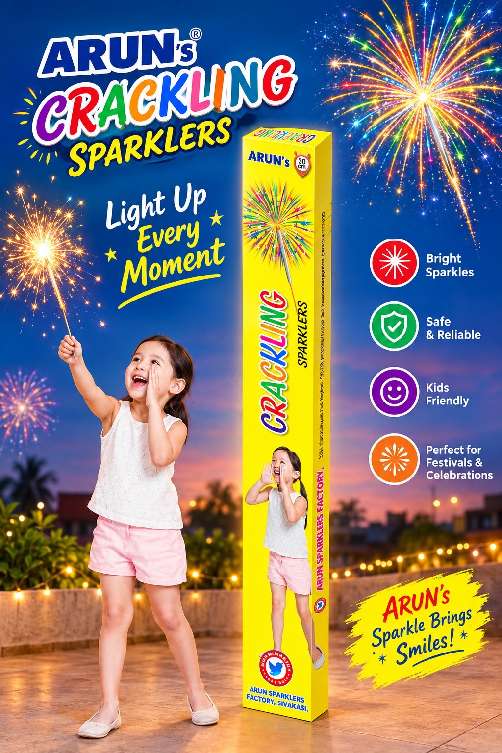 30 Cm Crackling Sparklers