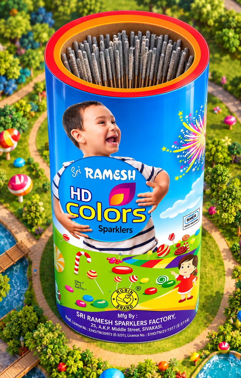10 Cm Full HD Collection (50 pcs)