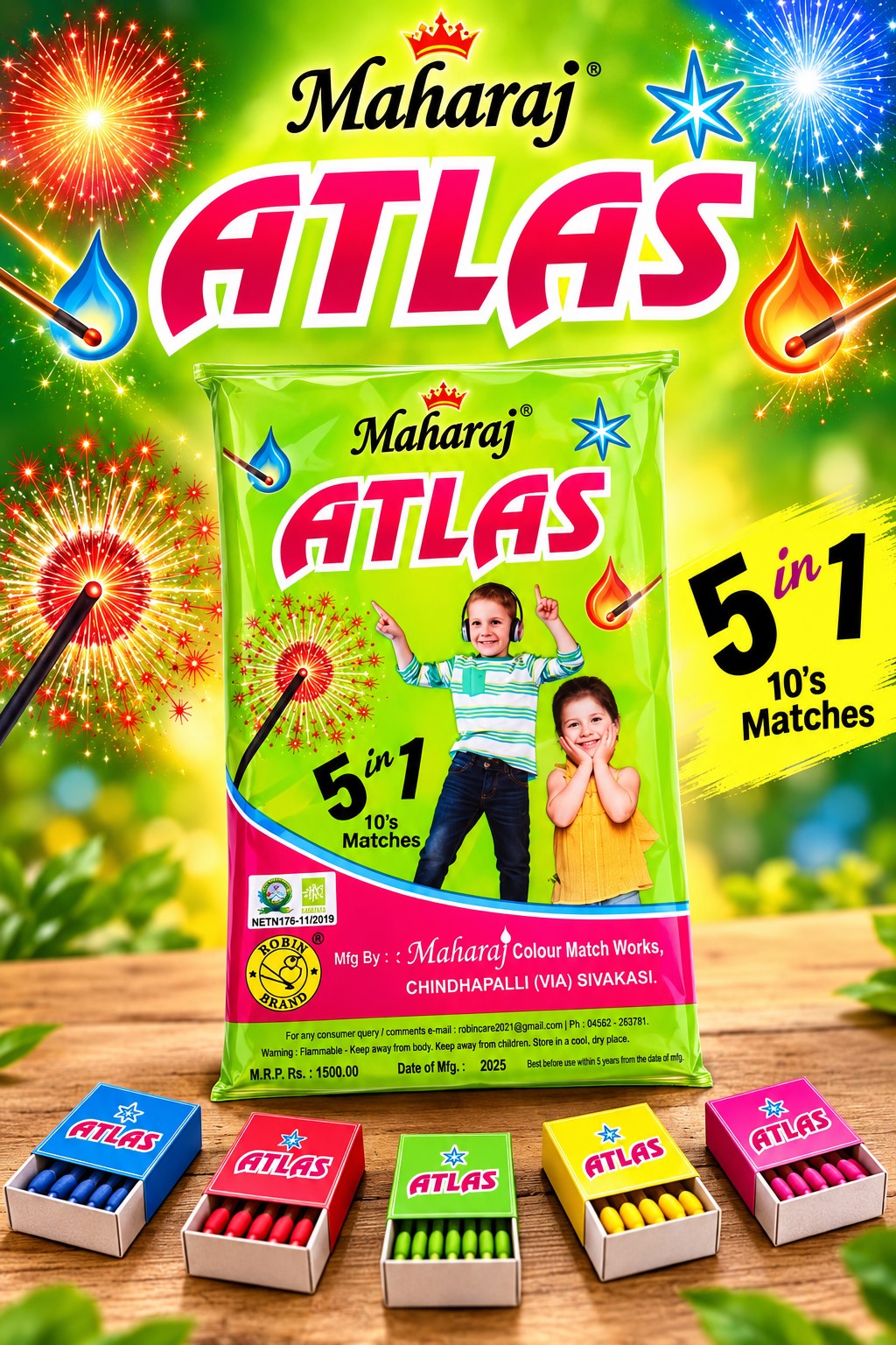 Atlas Tubes - 10 pkt