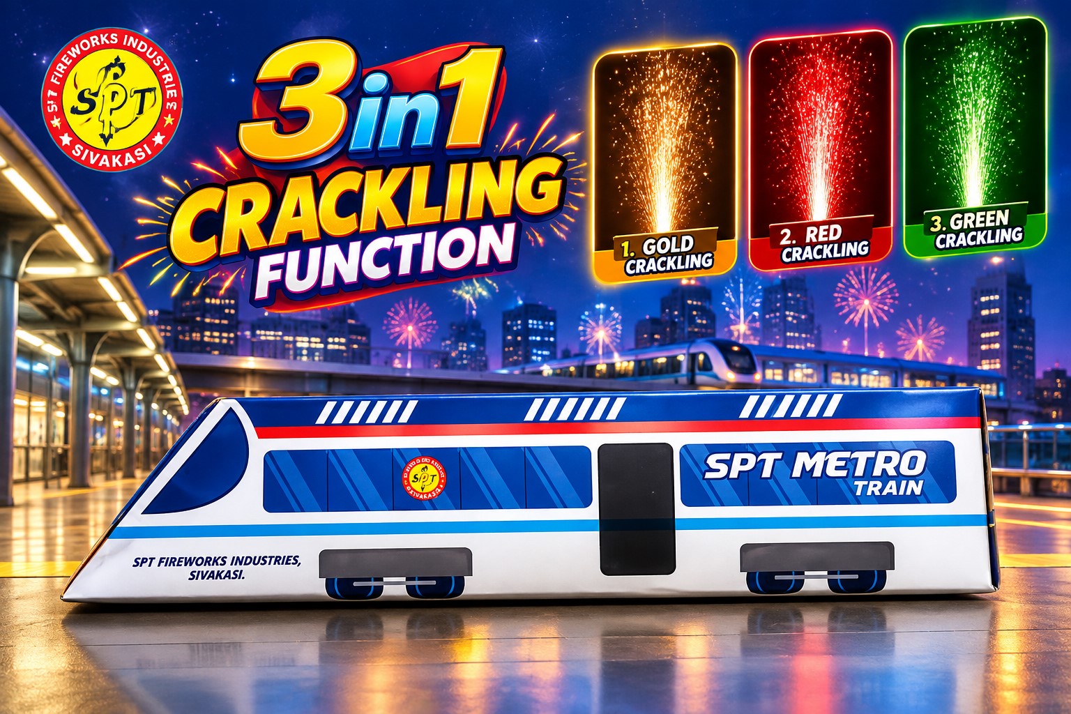 SPT Metro Train (3in1) Sizzling