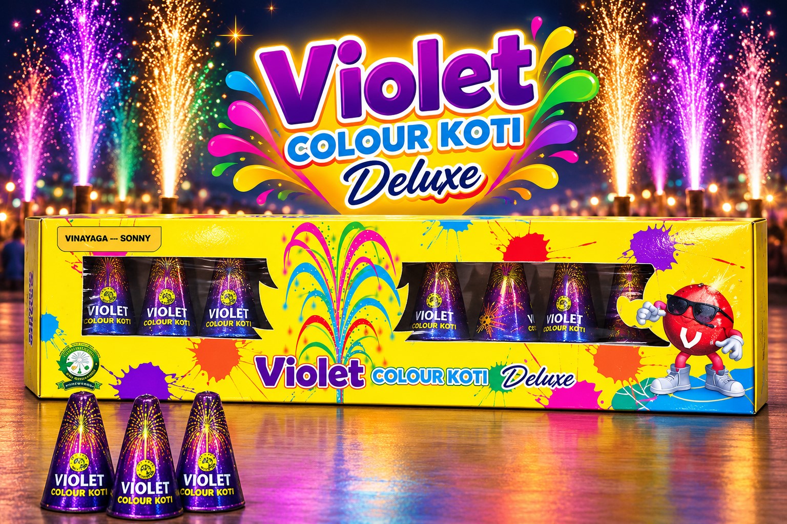 Voilet Colour Koti Deluxe