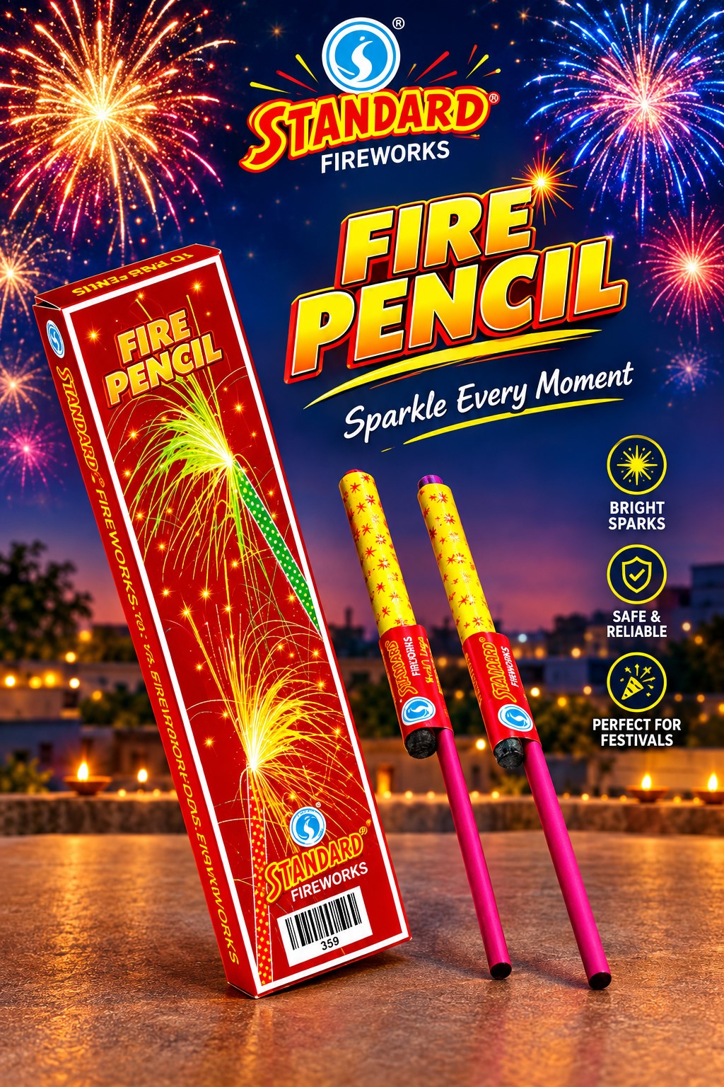 Fire Pencil