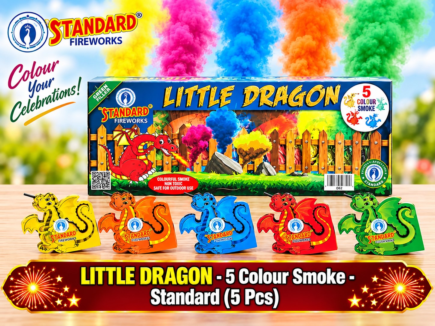 Little Dragons (Smoke Fountain)