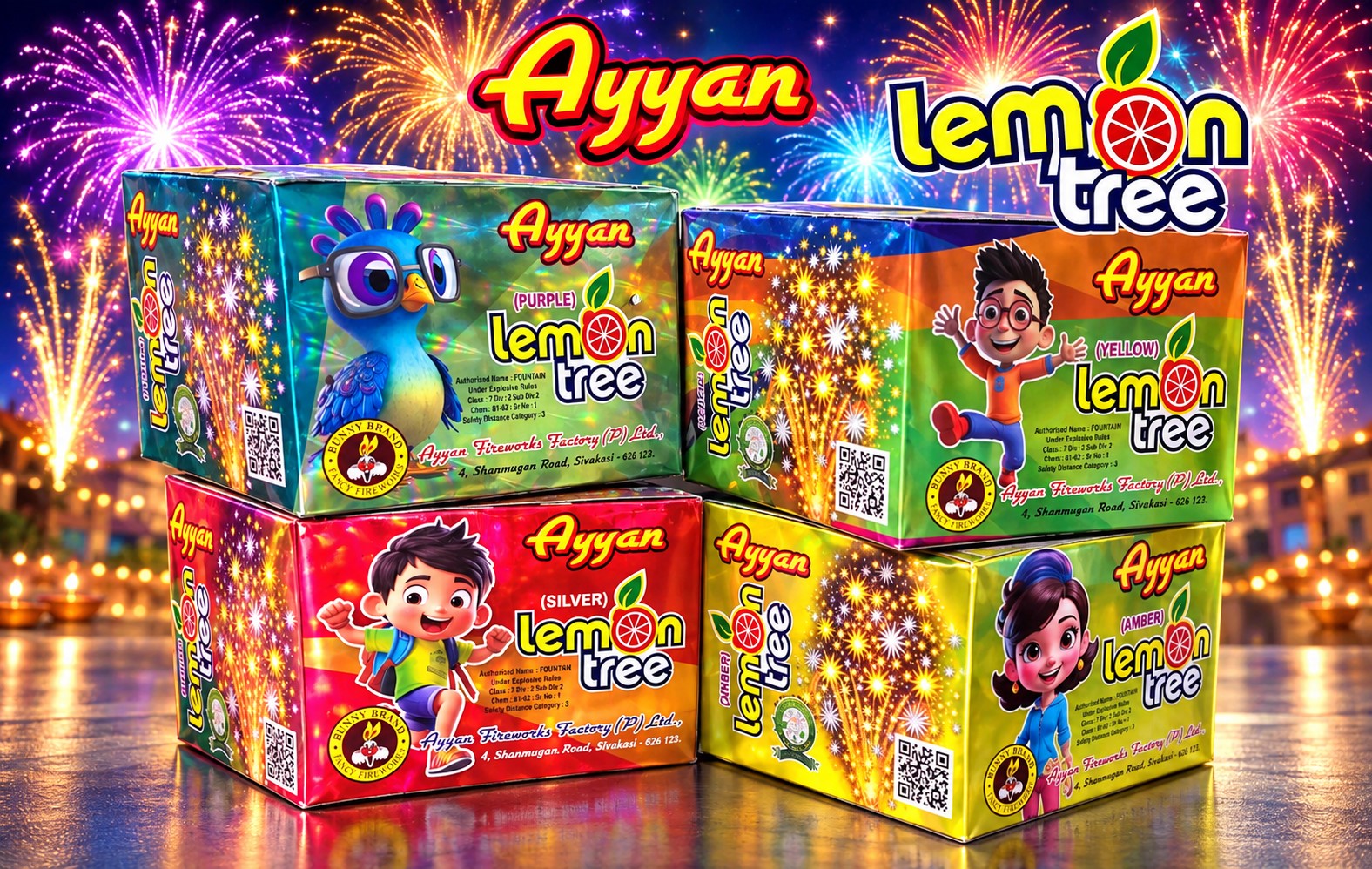 Lemon Tree ( 4 Variety )