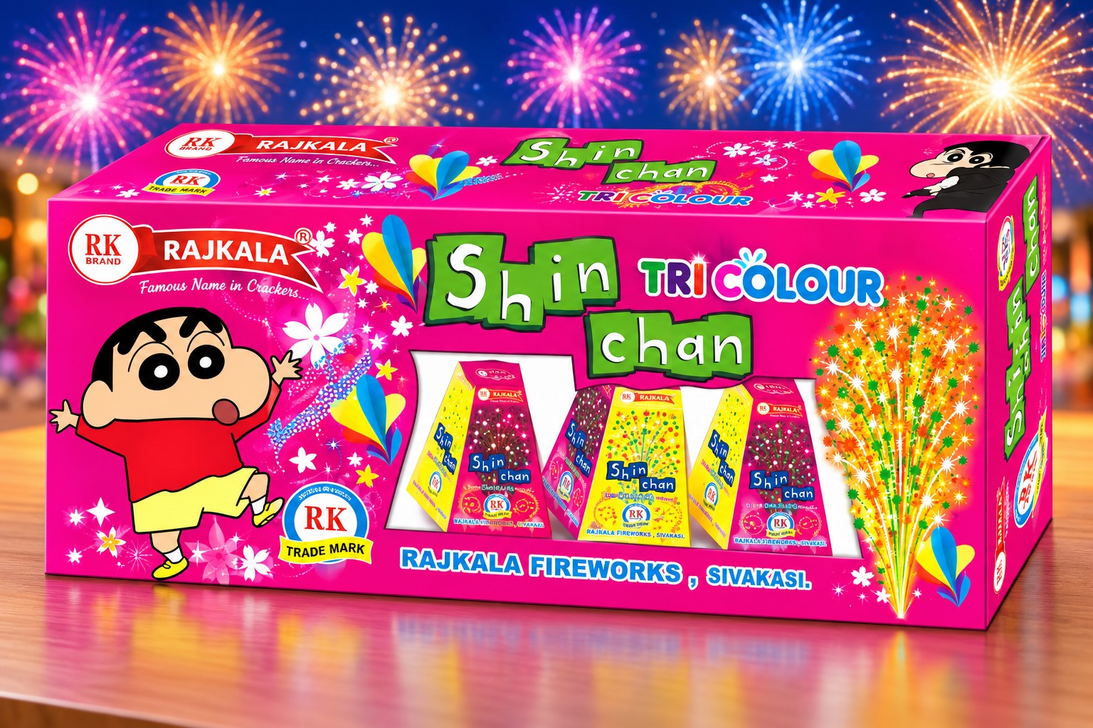 Shin Chan Tri Colour