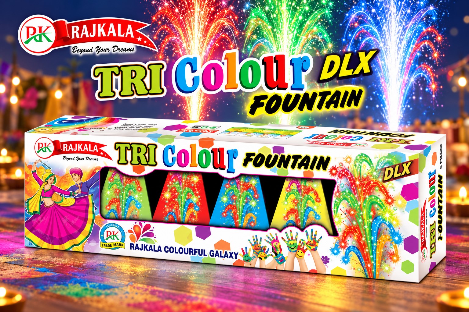 Tri Colour Deluxe