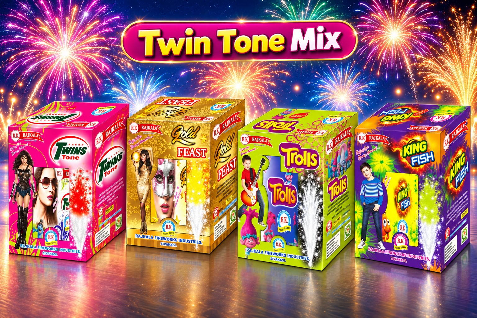 Twin Tone ( 4 Variety )