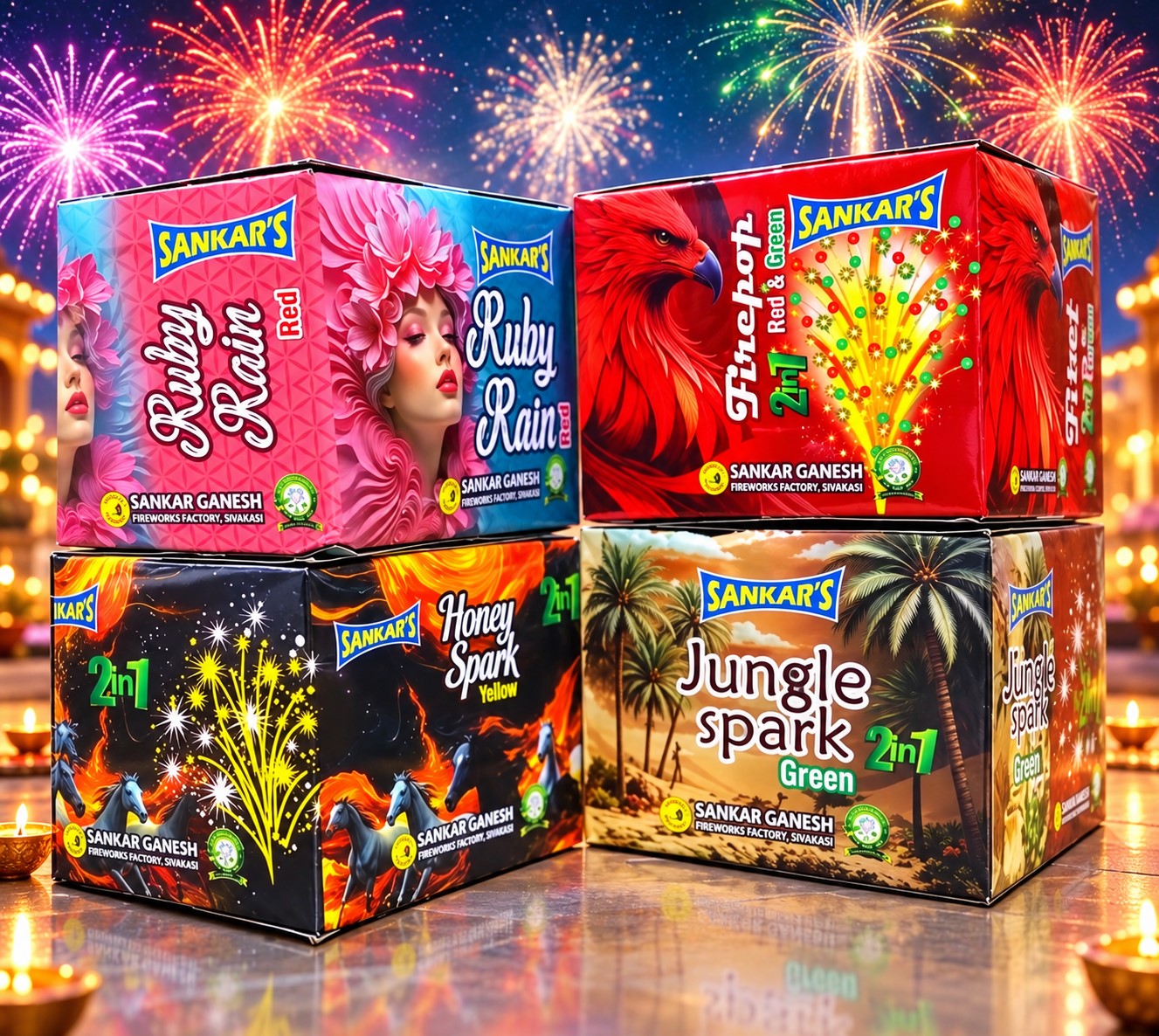 Jungle Spark (4 Variety )
