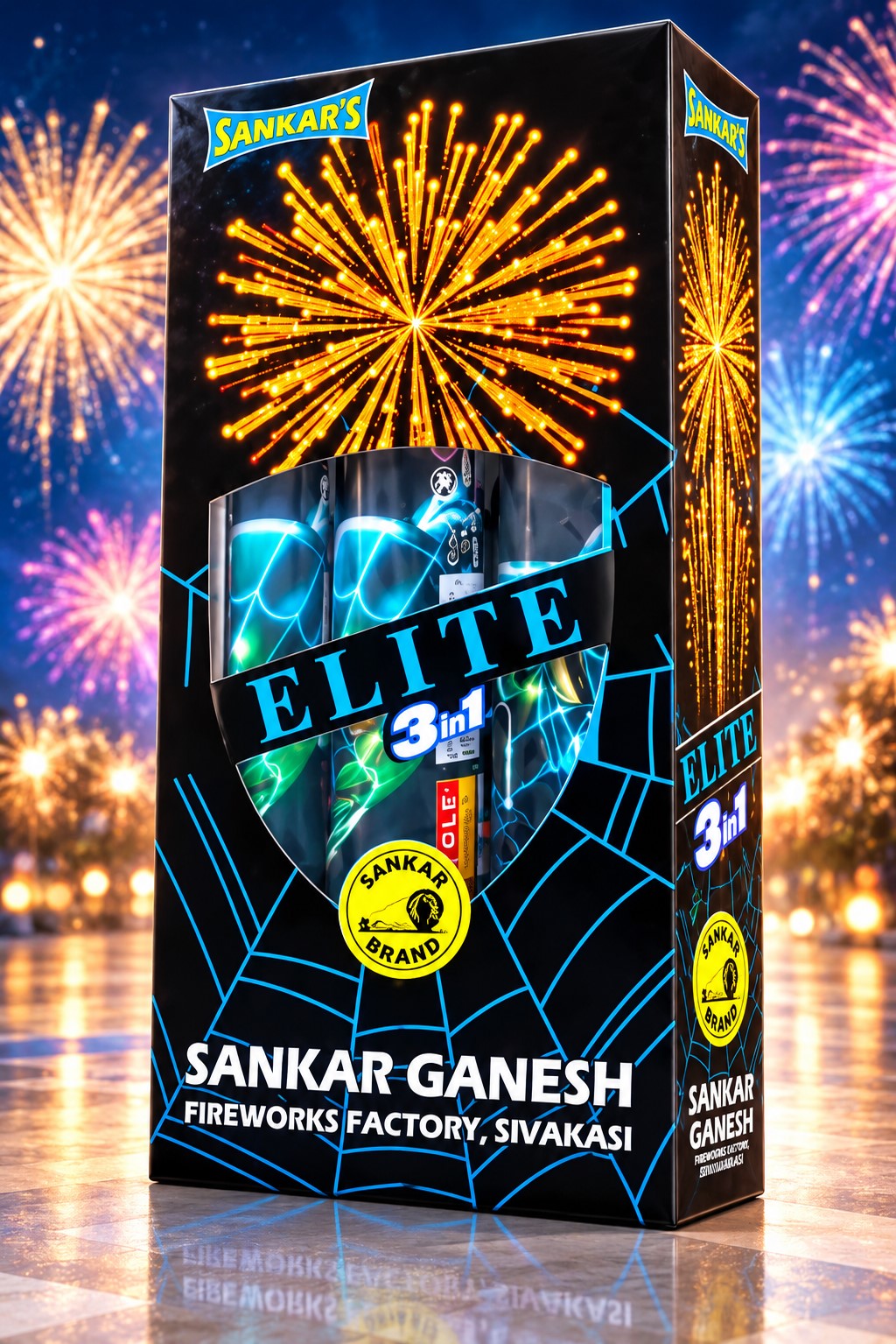 2” - 3pcs (Elite) Full Crackling