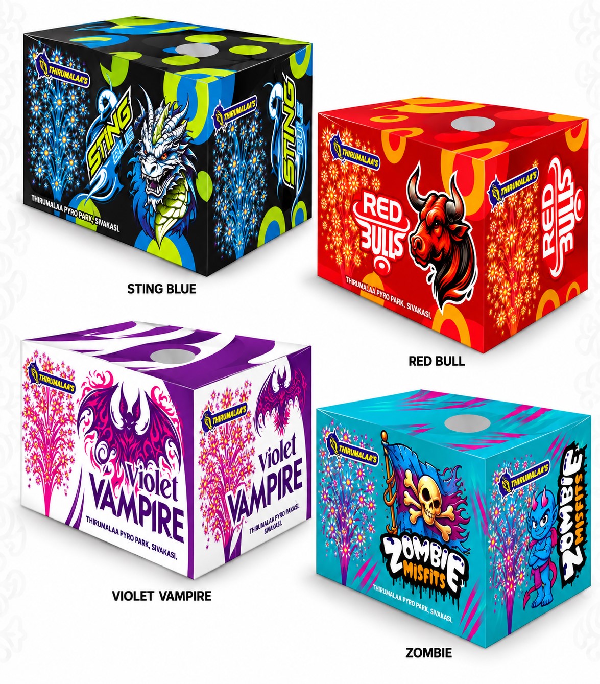 Voilet Vampire  (4 Variety )